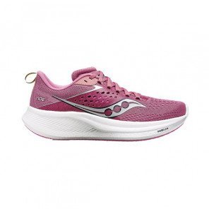 SAUCONY RIDE 17 Femme ORCHID/SILVER